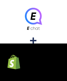 Einbindung von E-chat und Shopify