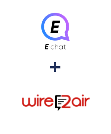 Einbindung von E-chat und Wire2Air