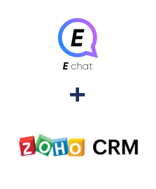 Einbindung von E-chat und ZOHO CRM