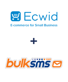 Einbindung von Ecwid und BulkSMS