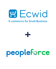 Einbindung von Ecwid und PeopleForce