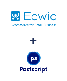 Einbindung von Ecwid und Postscript