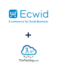 Einbindung von Ecwid und TheTexting