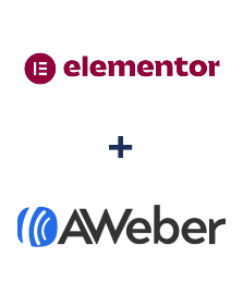 Einbindung von Elementor und AWeber