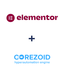 Einbindung von Elementor und Corezoid