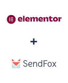 Einbindung von Elementor und SendFox