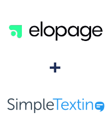 Einbindung von Elopage und SimpleTexting