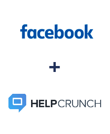Einbindung von Facebook und HelpCrunch