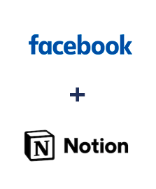 Einbindung von Facebook und Notion