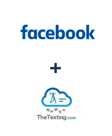 Einbindung von Facebook und TheTexting