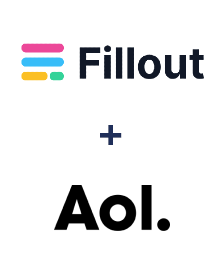 Einbindung von Fillout und AOL