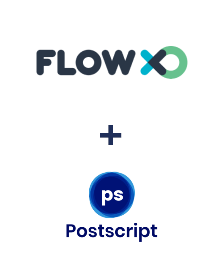 Einbindung von FlowXO und Postscript