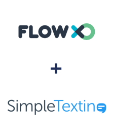 Einbindung von FlowXO und SimpleTexting