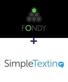 Einbindung von Fondy und SimpleTexting