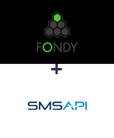 Einbindung von Fondy und SMSAPI