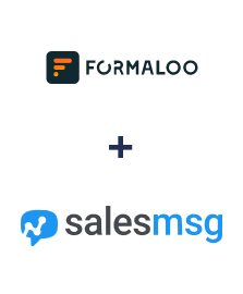 Einbindung von Formaloo und Salesmsg