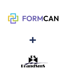 Einbindung von FormCan und BrandSMS 