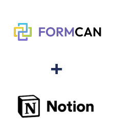 Einbindung von FormCan und Notion