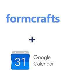 Einbindung von FormCrafts und Google Calendar