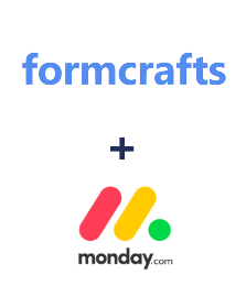Einbindung von FormCrafts und Monday.com