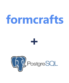Einbindung von FormCrafts und PostgreSQL