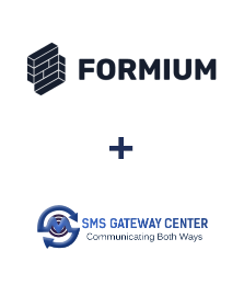 Einbindung von Formium und SMSGateway