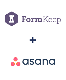 Einbindung von FormKeep und Asana