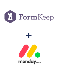 Einbindung von FormKeep und Monday.com