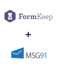 Einbindung von FormKeep und MSG91