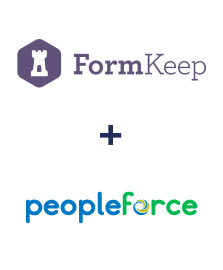 Einbindung von FormKeep und PeopleForce
