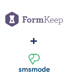 Einbindung von FormKeep und smsmode