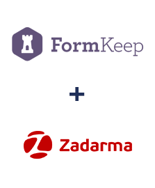 Einbindung von FormKeep und Zadarma