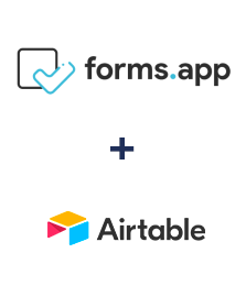Einbindung von forms.app und Airtable