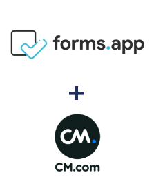 Einbindung von forms.app und CM.com