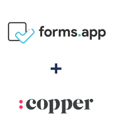 Einbindung von forms.app und Copper