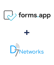 Einbindung von forms.app und D7 Networks