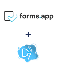 Einbindung von forms.app und D7 SMS