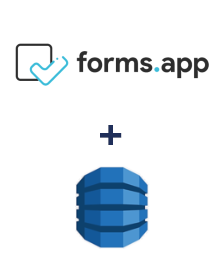 Einbindung von forms.app und Amazon DynamoDB