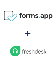 Einbindung von forms.app und Freshdesk