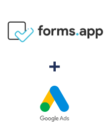 Einbindung von forms.app und Google Ads