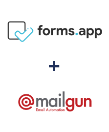 Einbindung von forms.app und Mailgun