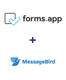 Einbindung von forms.app und MessageBird