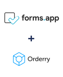 Einbindung von forms.app und Orderry