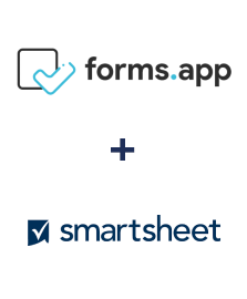 Einbindung von forms.app und Smartsheet