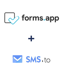 Einbindung von forms.app und SMS.to