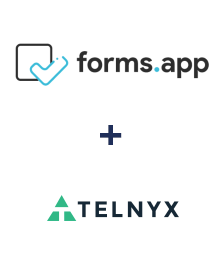 Einbindung von forms.app und Telnyx
