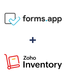 Einbindung von forms.app und ZOHO Inventory