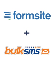 Einbindung von Formsite und BulkSMS