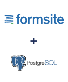 Einbindung von Formsite und PostgreSQL