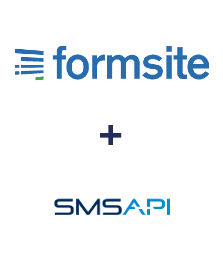 Einbindung von Formsite und SMSAPI